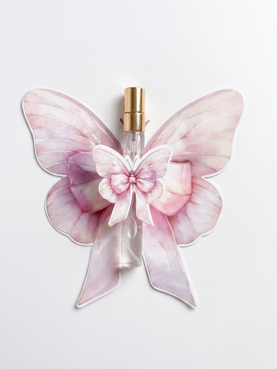 Fleur de cerisier parfumée cadeau papillon