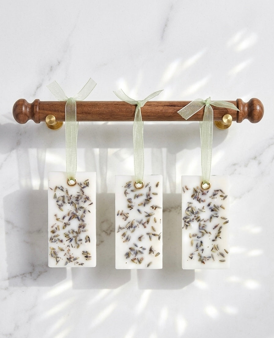 Tablette de Cire Lavande | Sachet Parfumé Soja | Décoration & Senteur Maison