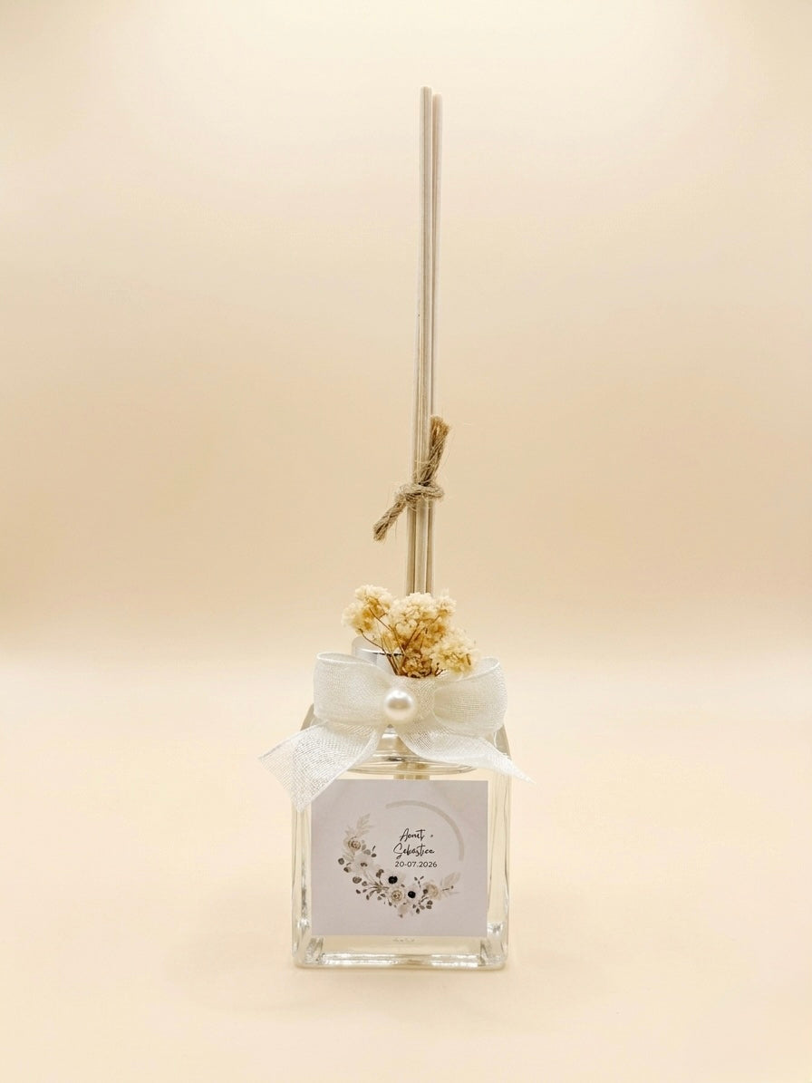 Diffuseur Personnalisé – Cadeau Invités Mariage | Senteur Coton