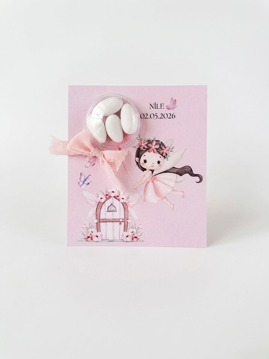 Carte Cadeau Dragées Personnalisée Enfant – Design Ballon