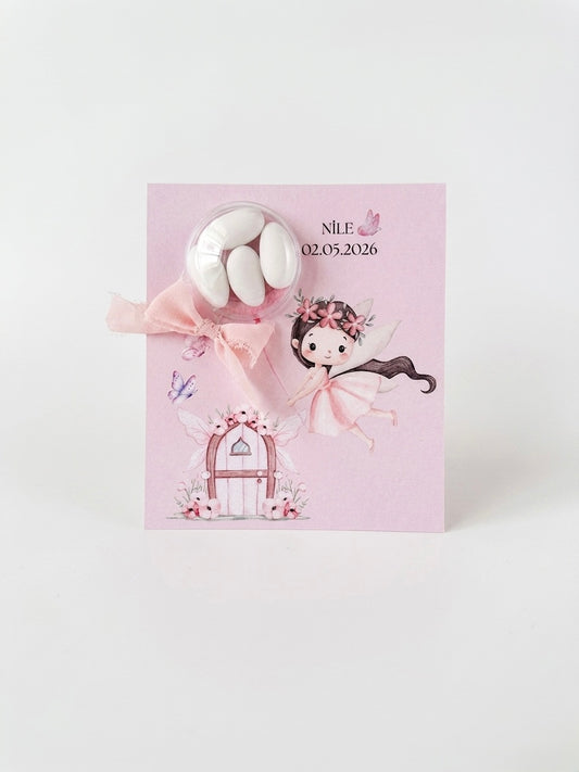 Carte Cadeau Dragées Personnalisée Enfant – Design Ballon